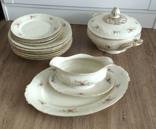 Vintage speiseservice tlg - 14,