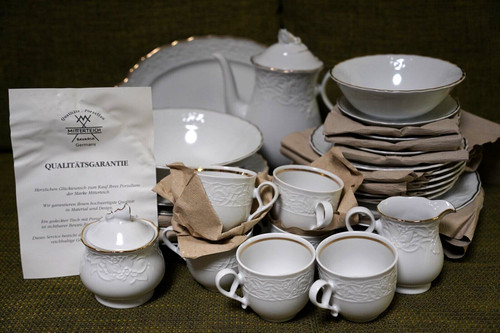 Edles kaffee und - edles, speiseservice